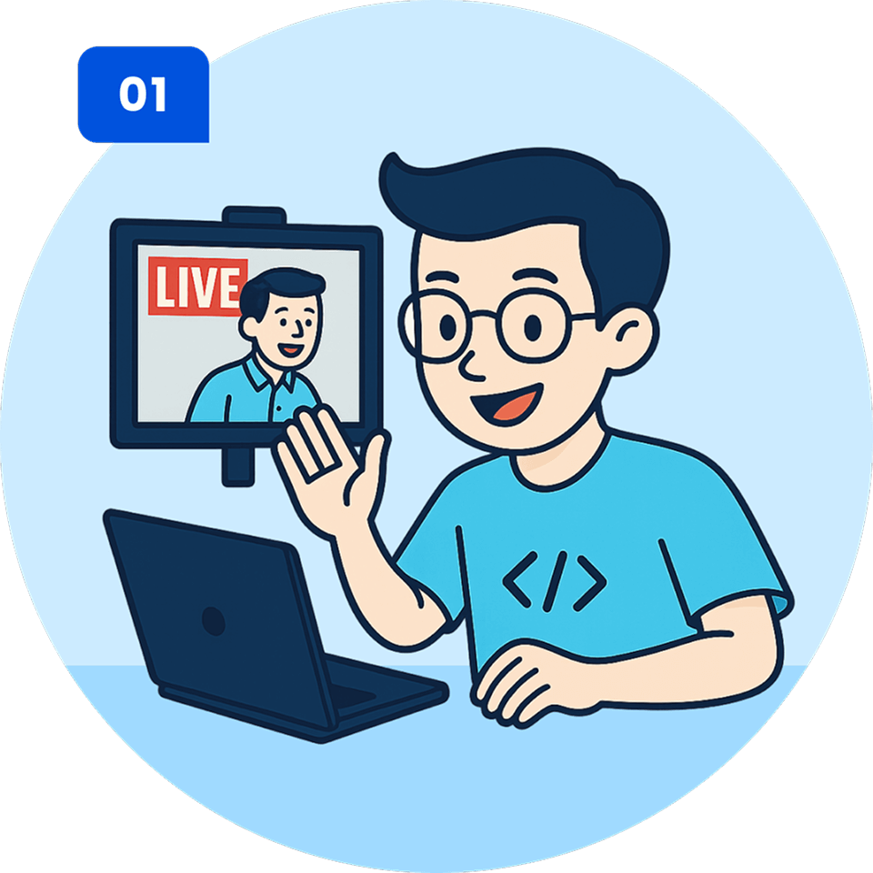 01 直播、影音教學
