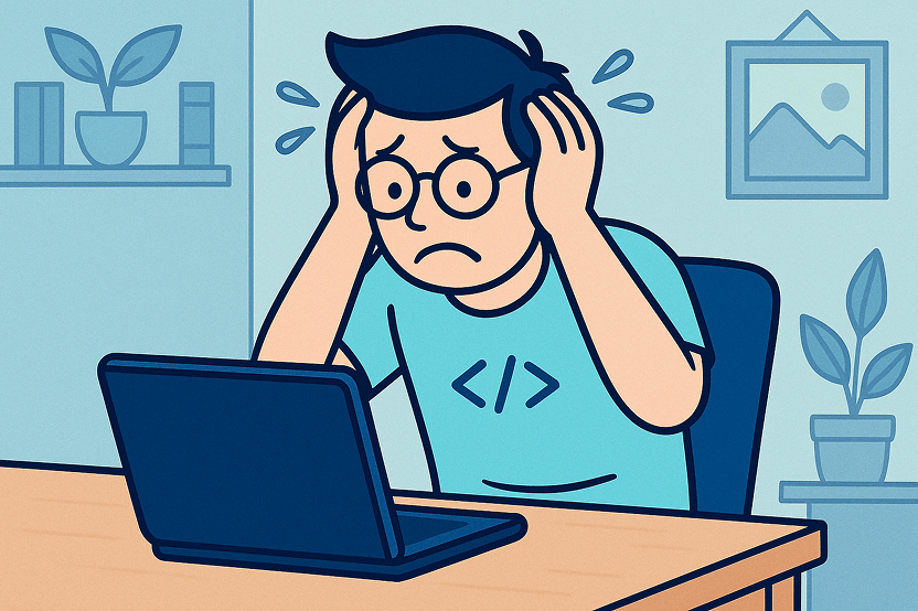 自學時，卡關找不到人問